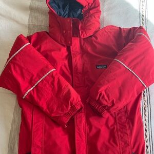 Patagonia Kids Red ski jacket